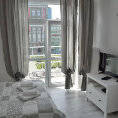 Отель Sleep4you Apartamenty Centrum Польша, Варшава - отзывы, цены и фото номеров - забронировать отель Sleep4you Apartamenty Centrum онлайн комната для гостей фото 4