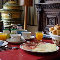 Отель B&B Villa Thibault питание