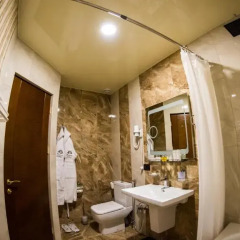 Отель Элегант(Цахкадзор) 4* Номер Делюкс двуспальная кровать фото 4