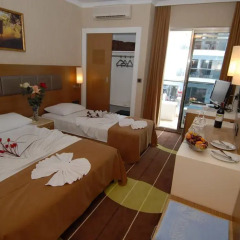 Oba Star Hotel & Spa - All Inclusive 3* Стандартный номер с различными типами кроватей фото 4