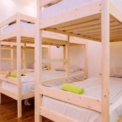 Bm Hostel Arbat Кровать в общем номере двухъярусные кровати фото 6