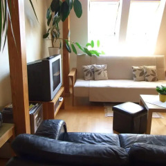Апартаменты Sunlit Loft Apartment Riga комната для гостей фото 4