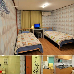 Отель Backpackers Inside Стандартный номер с 2 отдельными кроватями