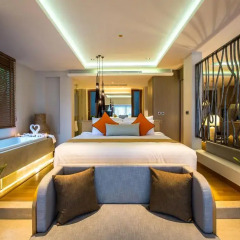 Отель Crest Resort & Pool Villas 5* Номер Делюкс разные типы кроватей фото 3
