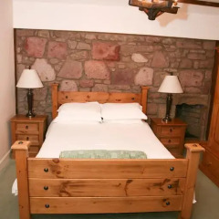 Отель Broomhall Castle 3* Стандартный номер двуспальная кровать фото 12