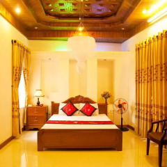 Отель Hoa Mau Don Homestay Улучшенный номер с различными типами кроватей фото 6