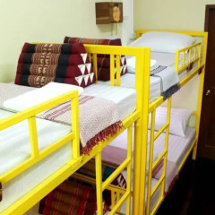 Отель Baan Bovorn Khaosan Кровать в общем номере с двухъярусной кроватью фото 7