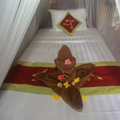 Отель Balangan Sea View Bungalow 3* Бунгало с различными типами кроватей фото 7