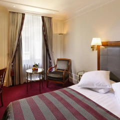 Отель Schweizerhof Zürich 4* Стандартный номер с различными типами кроватей