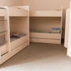Mini-hotel "Ural" Кровать в общем номере с двухъярусной кроватью фото 3
