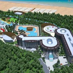 Sunmelia Beach Resort Hotel & Spa - All Inclusive вид на фасад