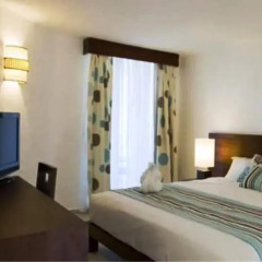 Отель Grand Paradise Playa Dorada - All Inclusive 3* Улучшенный номер с различными типами кроватей фото 3