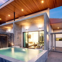 Отель The 8 Pool Villa бассейн