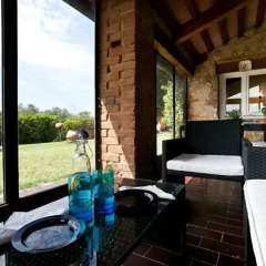Отель Il Polveraio Agriturismo Lucia Монтескудаио питание