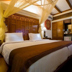 Отель Sawasdee Village 4* Номер Делюкс с двуспальной кроватью фото 3
