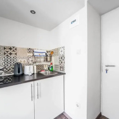 Отель Erzsébet Apartmanok Апартаменты с различными типами кроватей фото 4