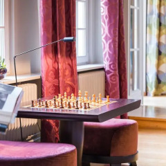 Hotel De Witte Lelie Антверпен гостиничный бар