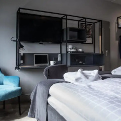 Отель Scandic Odense 3* Стандартный номер с разными типами кроватей фото 10