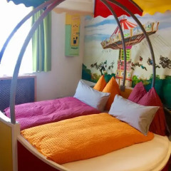 Отель Pension Haus Sanz 3* Улучшенный номер с различными типами кроватей фото 12
