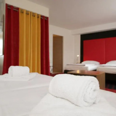 Hotel Senator 4* Стандартный семейный номер с разными типами кроватей фото 5