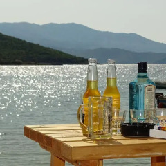 Отель Vila Reni & Risi Албания, Ксамил - отзывы, цены и фото номеров - забронировать отель Vila Reni & Risi онлайн пляж фото 2