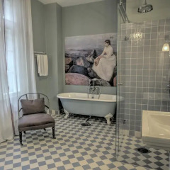 Отель Camillas Hus ванная фото 2