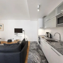 Апартаменты Lisbon Serviced Apartments Baixa Castelo Студия с различными типами кроватей фото 7