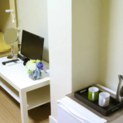 Отель Patio 59 Hongdae Guesthouse 2* Стандартный семейный номер с двуспальной кроватью фото 3