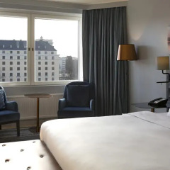 Отель Hilton Helsinki Strand 4* Улучшенный люкс с разными типами кроватей фото 5