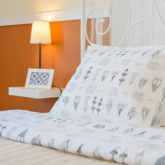 Ambiente Hostel & Rooms Стандартный номер с двуспальной кроватью (общая ванная комната) фото 12