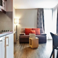 Отель Aparthotel Adagio Marseille Prado Plage 3* Студия с различными типами кроватей фото 2