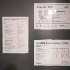 K-grand Hostel Myeongdong Стандартный семейный номер фото 8