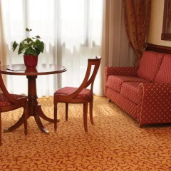 Отель Atahotel Villa Pamphili 4* Стандартный семейный номер с двуспальной кроватью фото 3