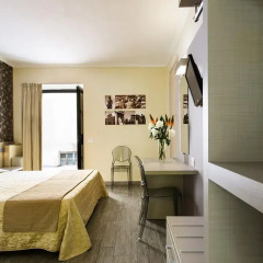 Отель Albergo Firenze 3* Стандартный номер с различными типами кроватей фото 6