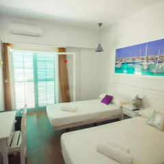 Хостел NWT SUNSET IBIZA Стандартный номер с двуспальной кроватью фото 10