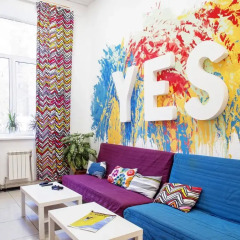 YES!hostel интерьер отеля