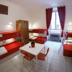 Palladini Hostel Rome Номер Делюкс с различными типами кроватей фото 2
