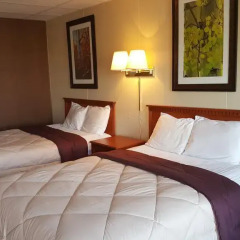 Отель Budget Host Platte Valley Inn 2* Стандартный номер с двуспальной кроватью фото 8