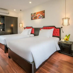 Отель Belle Maison Hadana Hoi An Resort & Spa - managed by H&K Hospitality. 4* Представительский номер с различными типами кроватей фото 7
