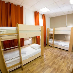 Patio Hostel Irkutsk Кровать в общем номере с двухъярусной кроватью фото 6