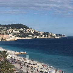 Отель Apart a Nice : A Breathtaking View on the Sea Ницца пляж фото 2