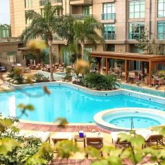 Four Seasons Hotel Cairo at Nile Plaza бассейн фото 3