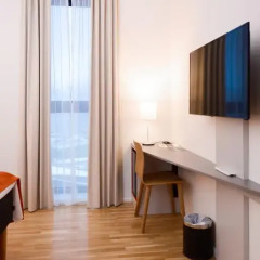 Отель Pingvinhotellet UNN Tromsø 3* Стандартный номер с различными типами кроватей фото 7