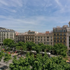 Апартаменты BCN Paseo de Gracia Rocamora Apartments балкон