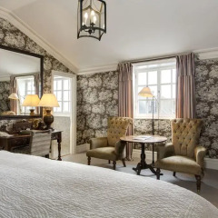 Отель The Pelham - Starhotels Collezione 5* Улучшенный номер с различными типами кроватей фото 6
