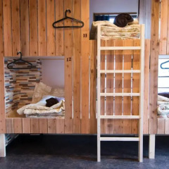 Tonagi Hostel And Cafe Кровать в женском общем номере фото 4