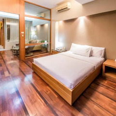 Апартаменты Laemtong Serviced Apartment Люкс с различными типами кроватей фото 2