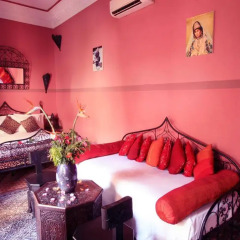 Отель Riad L'Arabesque 3* Стандартный номер с 2 отдельными кроватями фото 4
