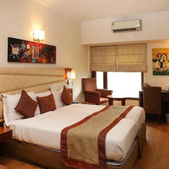 Отель Ahuja Residency Sunder Nagar 3* Номер Делюкс с различными типами кроватей