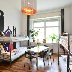 Kiez Hostel Berlin Кровать в женском общем номере с двухъярусной кроватью фото 3